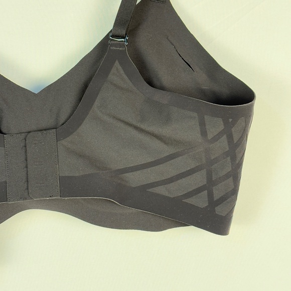 NWT HoneyLove Womens Silhouette Wireless Bonded Support Bra Sz L 38 B/C Black - Picture 10 of 13